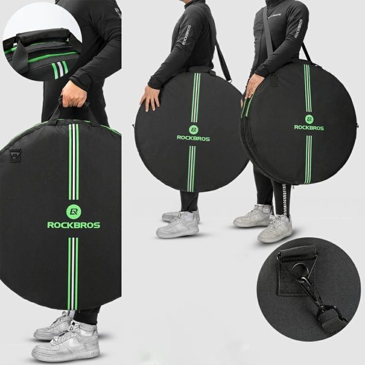 Dviračio rato transportinis užvalkalas 74 cm, juodas