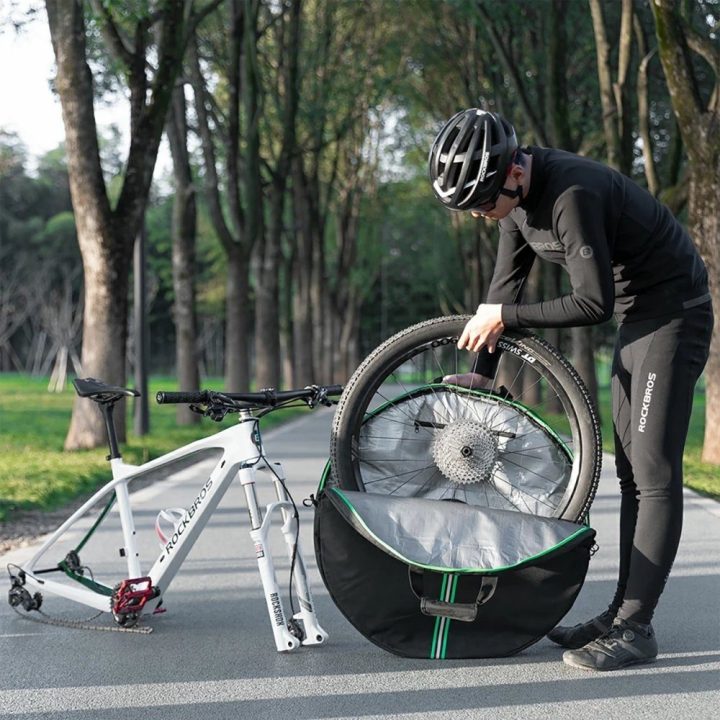 Dviračio rato transportinis užvalkalas 74 cm, juodas