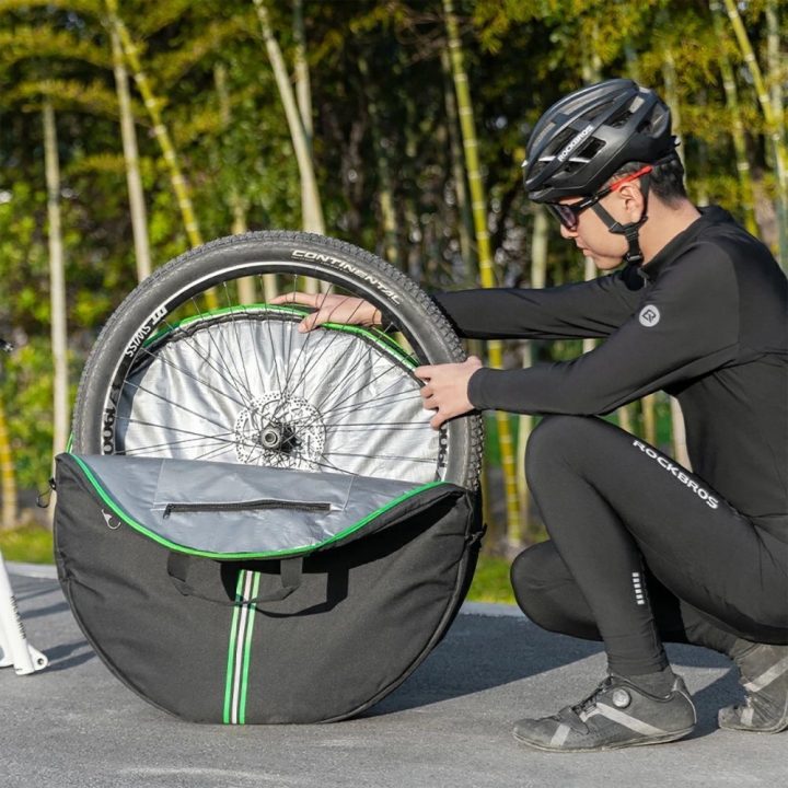 Dviračio rato transportinis užvalkalas 74 cm, juodas