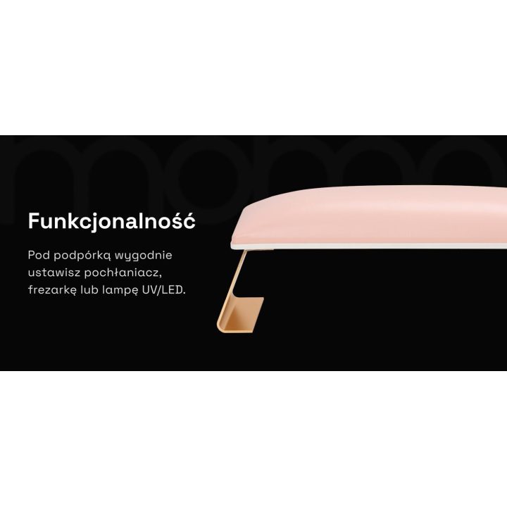 Manikiūro rankų atrama Momo 7‑M, rožinė