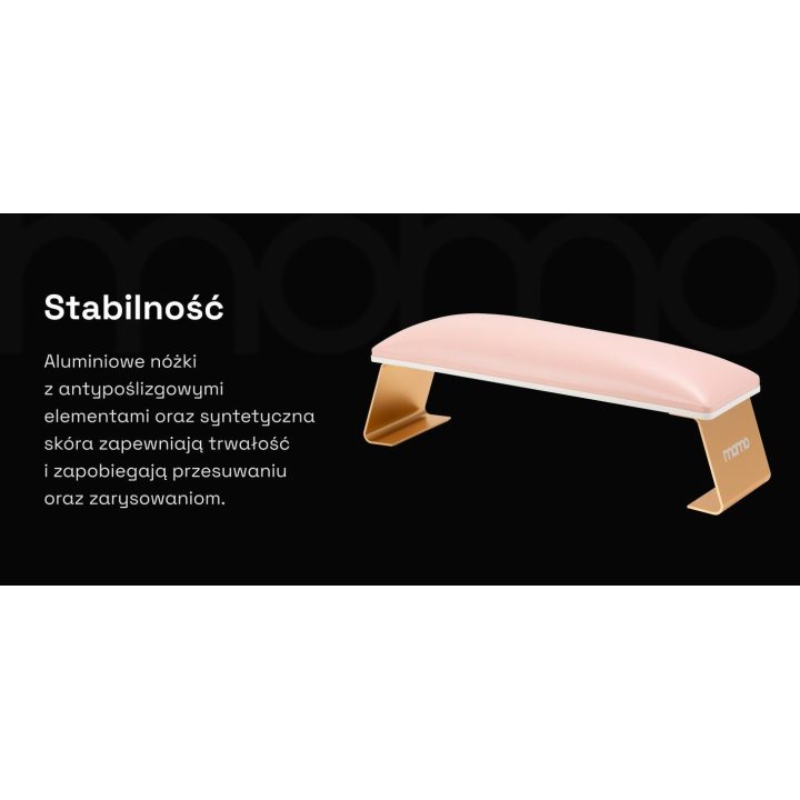 Manikiūro rankų atrama Momo 7‑M, rožinė