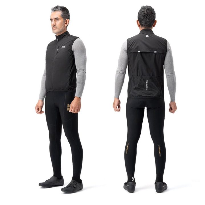Dviratininkų liemenė Rockbros MJ012, XL, juoda