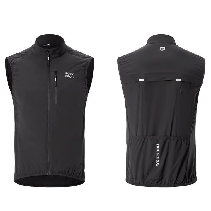 Dviratininkų liemenė Rockbros MJ012, XL, juoda