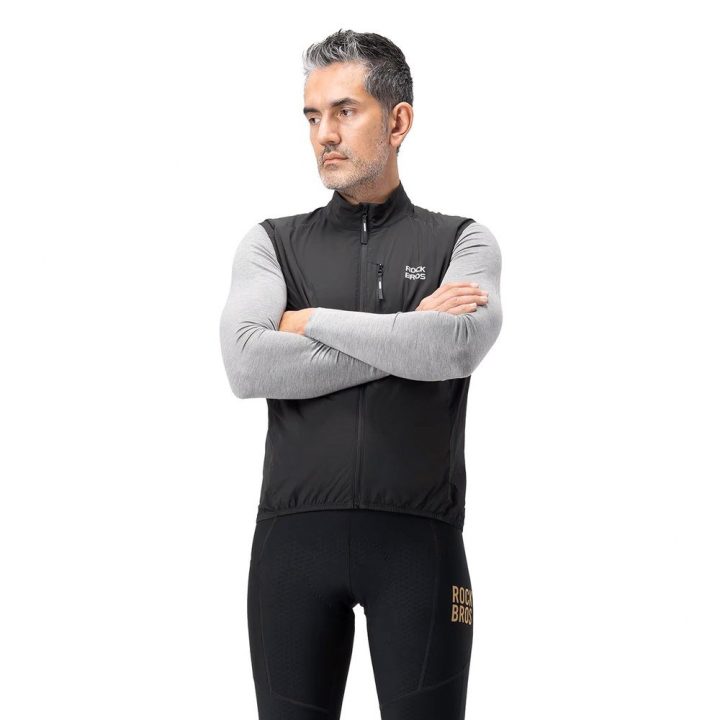 Dviratininkų liemenė Rockbros MJ012, XL, juoda