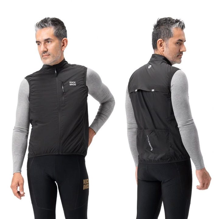 Dviratininkų liemenė Rockbros MJ012, XL, juoda