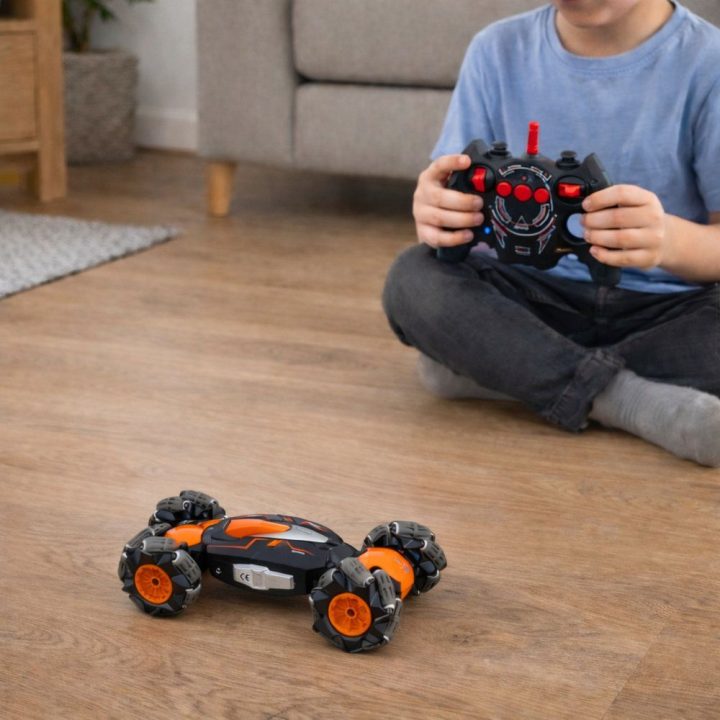 Valdomas žaislinis Twist automobilis 1:16, oranžinis