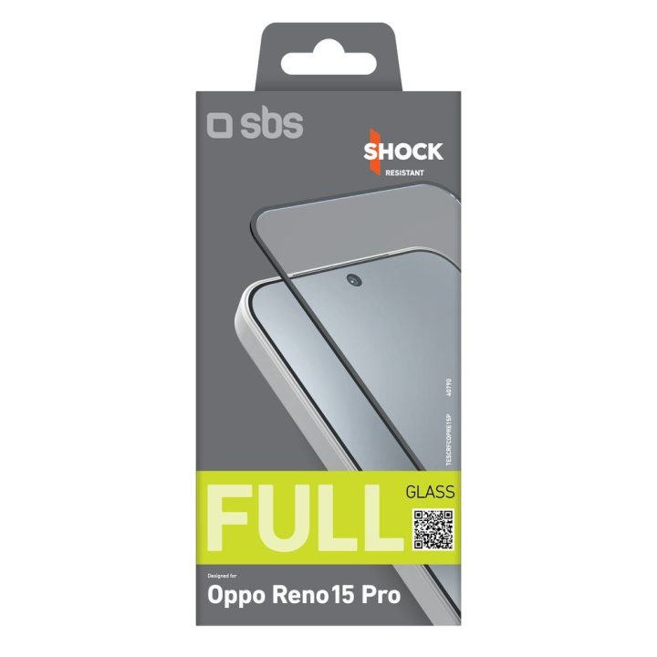 Full Cover grūdintas apsauginis stiklas Oppo Reno 15 Pro
