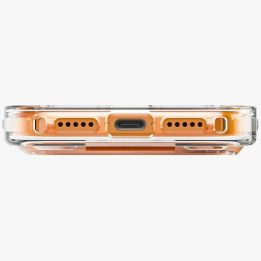 UNIQ Heldro Air Magclick Charging dėklas iPhone 17 Pro Max — oranžinis