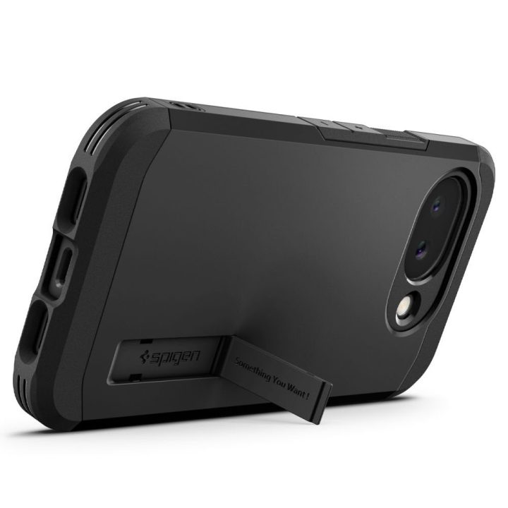 Telefono dėklas Spigen Tough Armor Mag (MagSafe) — Google Pixel 10A, juodas