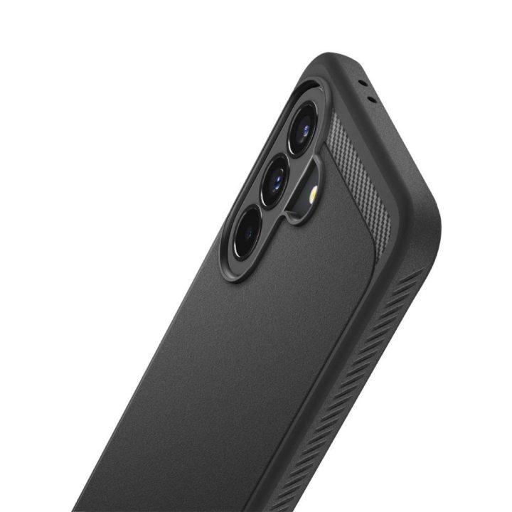Telefono dėklas Spigen Rugged Armor Samsung Galaxy A37 5G (TPU), juodas