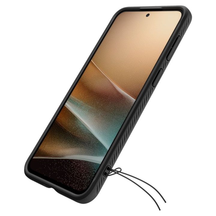 Telefono dėklas Spigen Rugged Armor Samsung Galaxy A37 5G (TPU), juodas