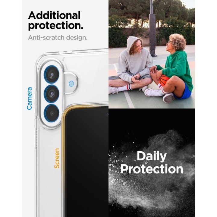 Telefono dėklas Spigen Ultra Hybrid Samsung Galaxy A37 5G – skaidrus