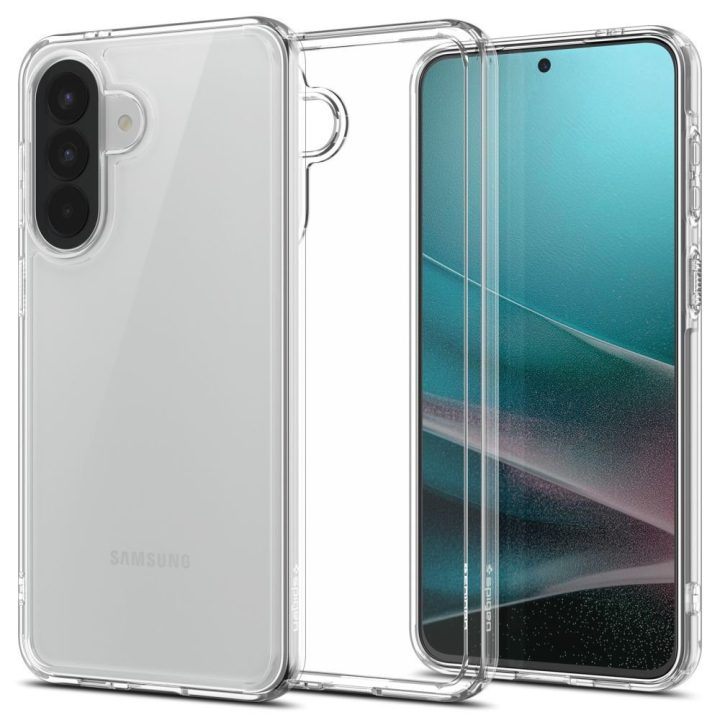 Telefono dėklas Spigen Ultra Hybrid skirtas Samsung Galaxy A57 5G, skaidrus