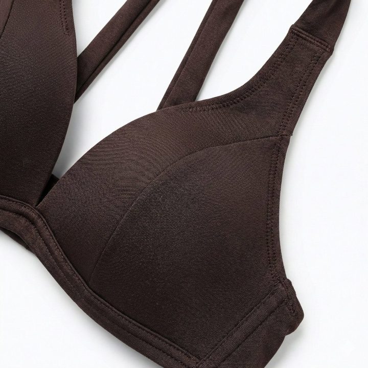 Moteriškas maudymosi kostiumėlis halter su formuotais kaušeliais — Mocca Beach
