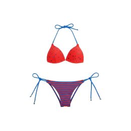 Bikini su push-up Ocean Flirt iš poliamido ir elastano