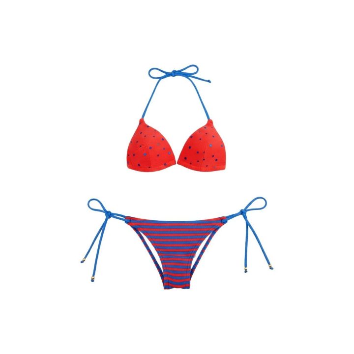 Bikini su push-up Ocean Flirt iš poliamido ir elastano