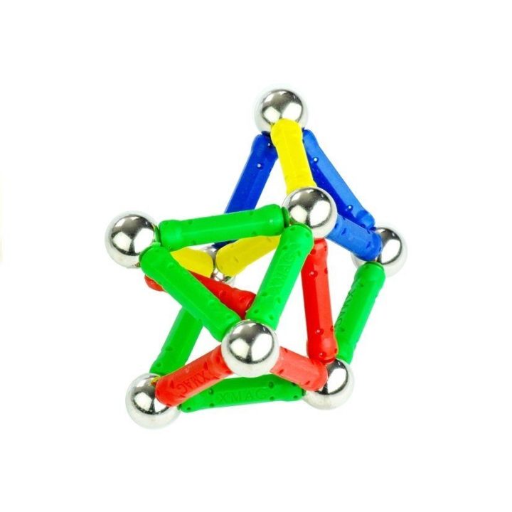 Magnetinių detalių rinkinys Magnastix, 560 vnt.