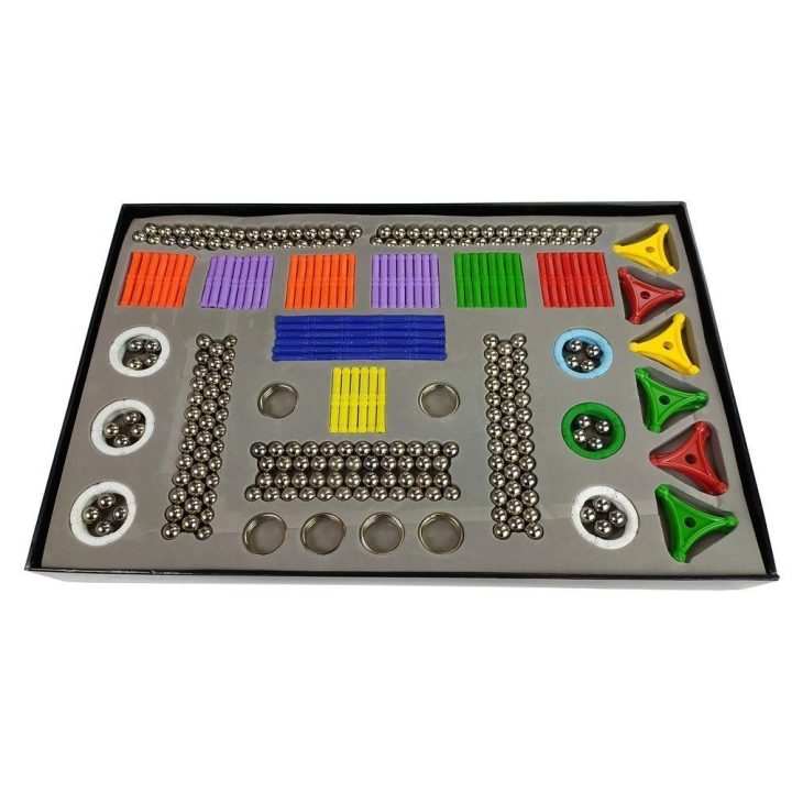 Magnetinių detalių rinkinys Magnastix, 560 vnt.