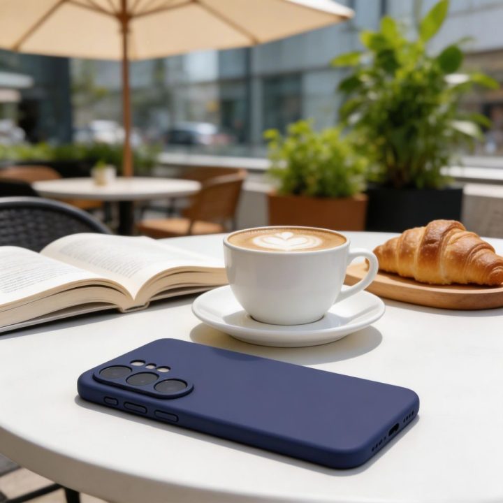 Silikoninis telefono dėklas Tech‑Protect MagSafe Samsung Galaxy S26 Ultra, violetinis