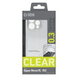 Telefono dėklas Oppo Reno 15 (TPU, skaidrus)
