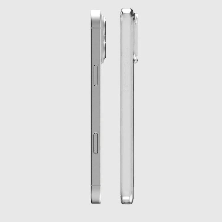 Plonas skaidrus dėklas iPhone 17 Pro (TPU)
