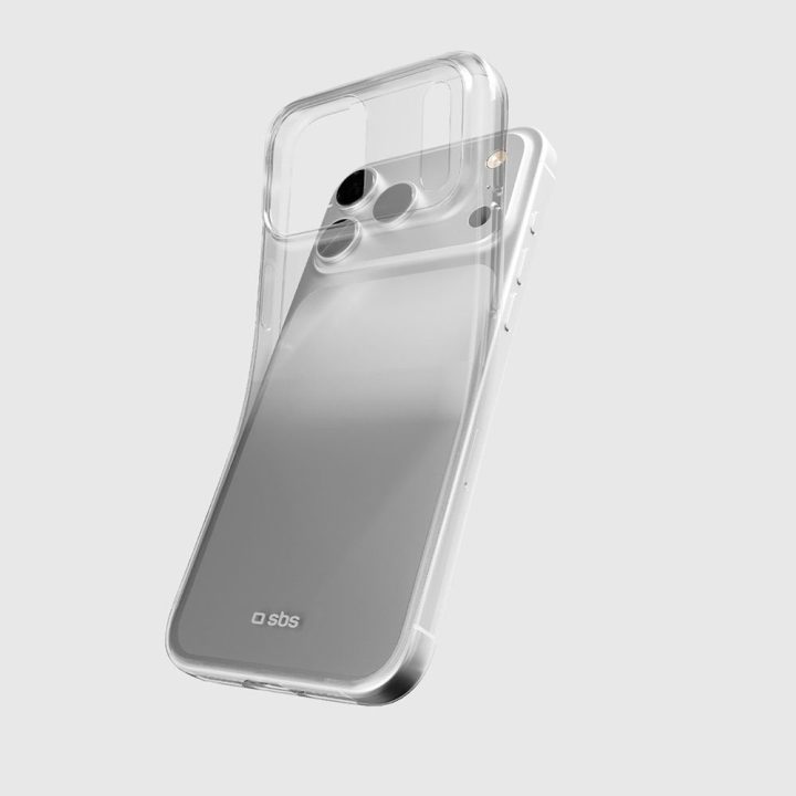 Plonas skaidrus dėklas iPhone 17 Pro (TPU)