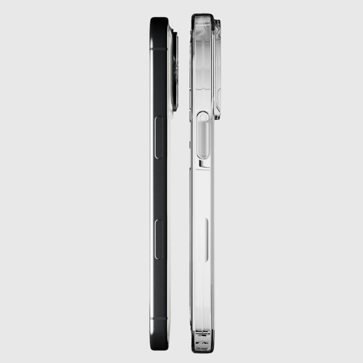 Telefono dėklas iPhone 16 Pro iš TPU, skaidrus — SBS