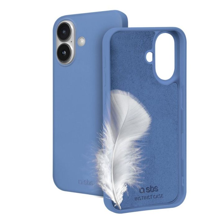 iPhone 16 dėklas SBS Instinct (TPU) — mėlynas