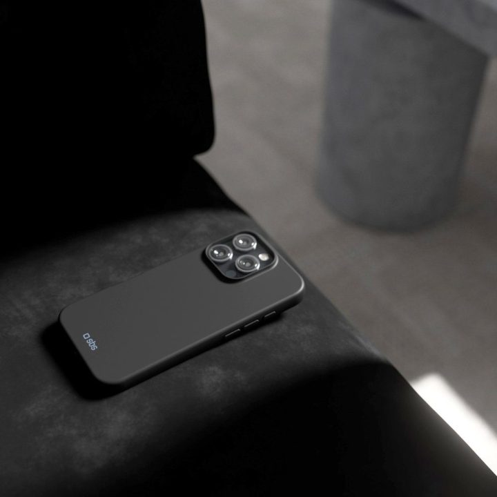 Telefono dėklas iPhone 16 Pro — SBS Instinct, TPU, juodas