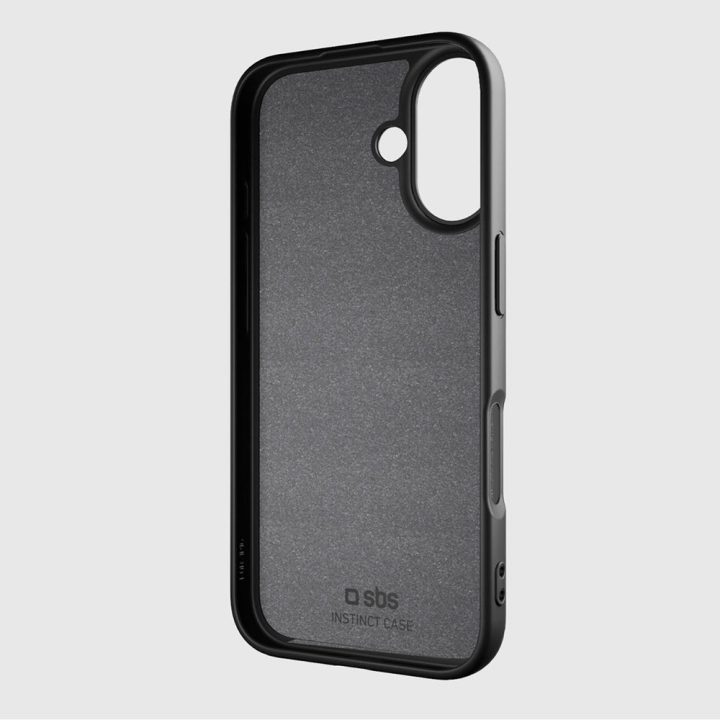Telefono dėklas iPhone 16 Plus (TPU) — SBS Instinct, juodas