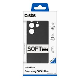 Telefono dėklas Samsung Galaxy S25 Ultra SBS Instinct (TPU) — juodas