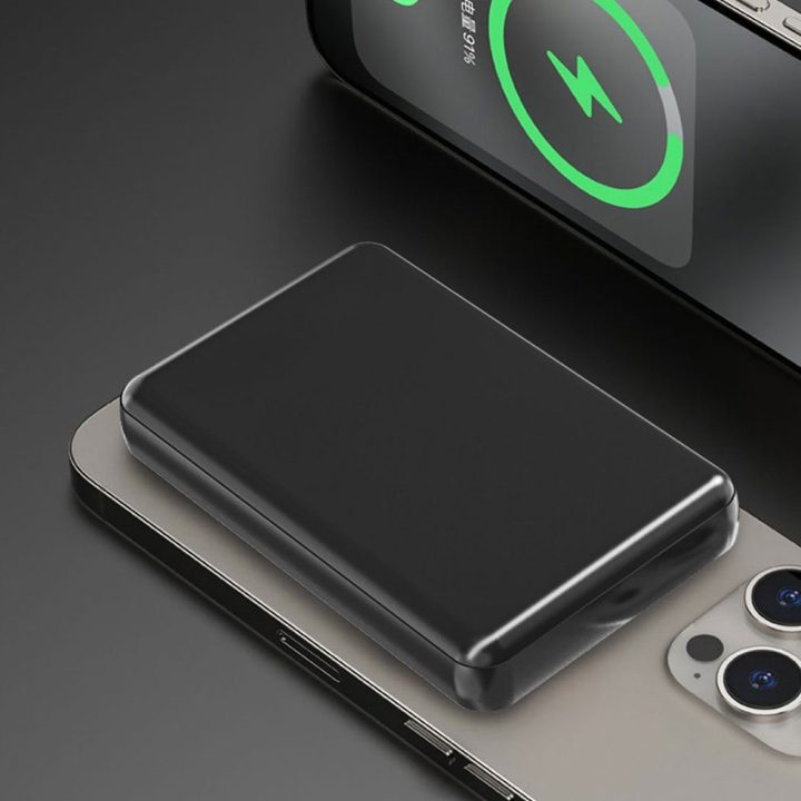 Dudao K14S magnetinė išorinė baterija 5000 mAh, 20 W, juoda