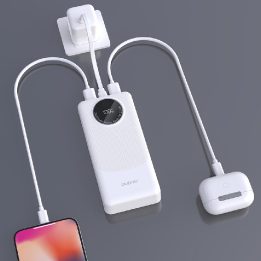 Dudao K12Pro 20000 mAh 22,5 W išorinė baterija, balta