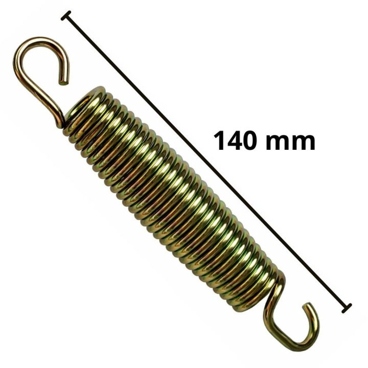 Batutų spyruoklė 140 mm, cinkuoto plieno, 3 mm LEAN SPORT