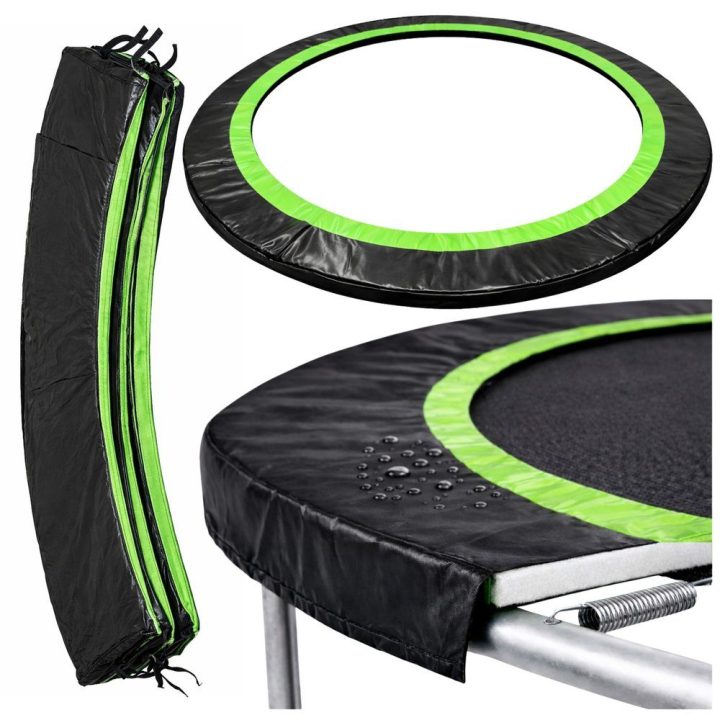 Batutų spyruoklių apsauga 12 ft 360–376 cm, juoda