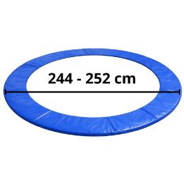 Batutų spyruoklių apsauga 8 FT 244–252 cm, mėlyna