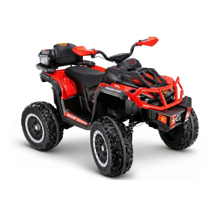 Elektrinis keturratis vaikams XW-08 4x4 45 W, raudonas