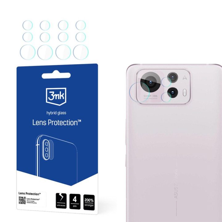 3mk Lens Protection hibridinis kamerų lęšių stiklas Asus Zenfone 12 Ultra