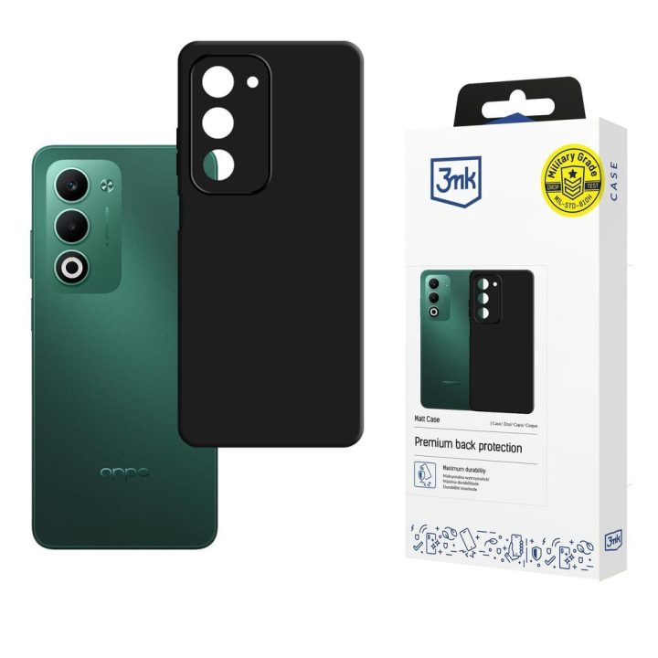 3mk Matt Case dėklas Oppo A5 5G, juodas