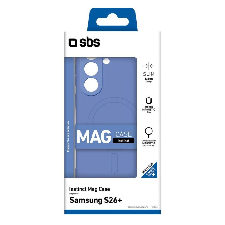 SBS Instinct Mag dėklas Samsung Galaxy S26 Plus, mėlynas