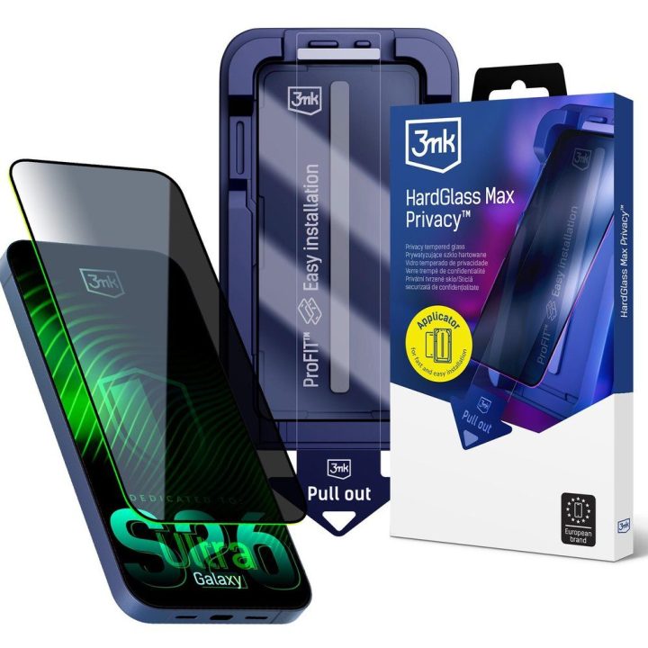 3mk HardGlass Max Privacy apsauginis stiklas Samsung Galaxy S26 Ultra