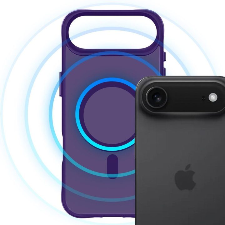3mk Smoke MagCase dėklas iPhone Air, violetinis