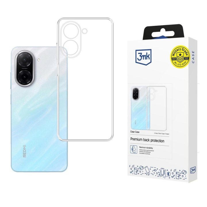 3mk Clear Case dėkliukas Xiaomi Redmi A5 4G telefonui, skaidrus
