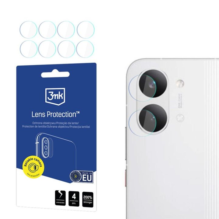 3mk Hibridinis kameros objektyvo stiklas Xiaomi Poco X8 Pro Max