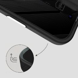 3mk Fortis MagCase dėklas iPhone 15, juodas