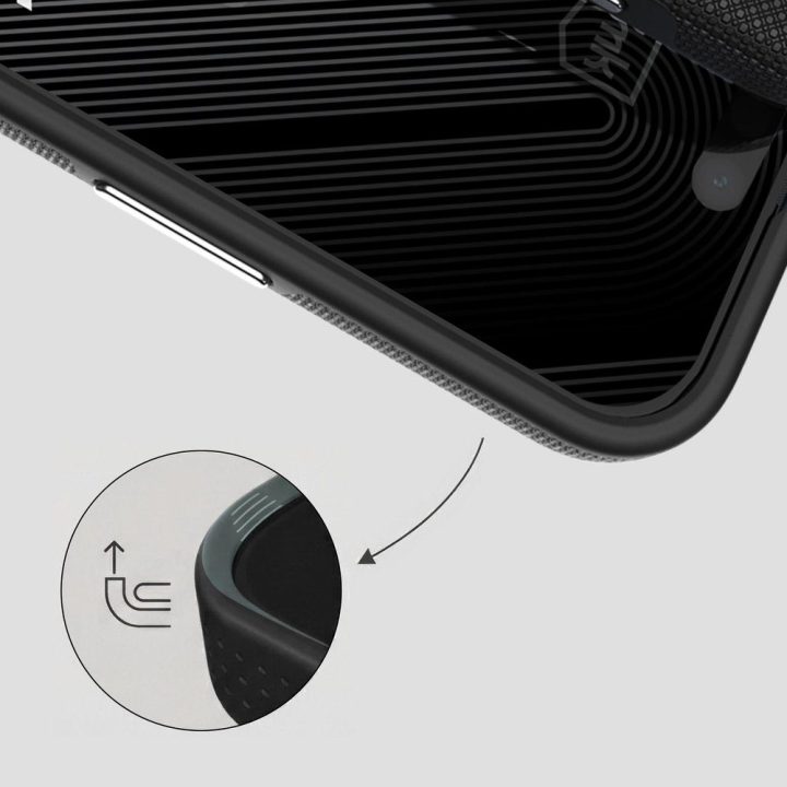 3mk Fortis MagCase dėklas iPhone 15 Pro Max, juodas