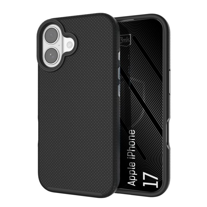 3mk Fortis MagCase dėklas iPhone 17, juodas