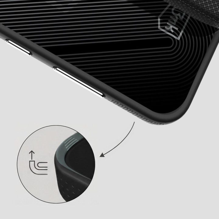 3mk Fortis MagCase Samsung Galaxy S25 dėklas, juodas