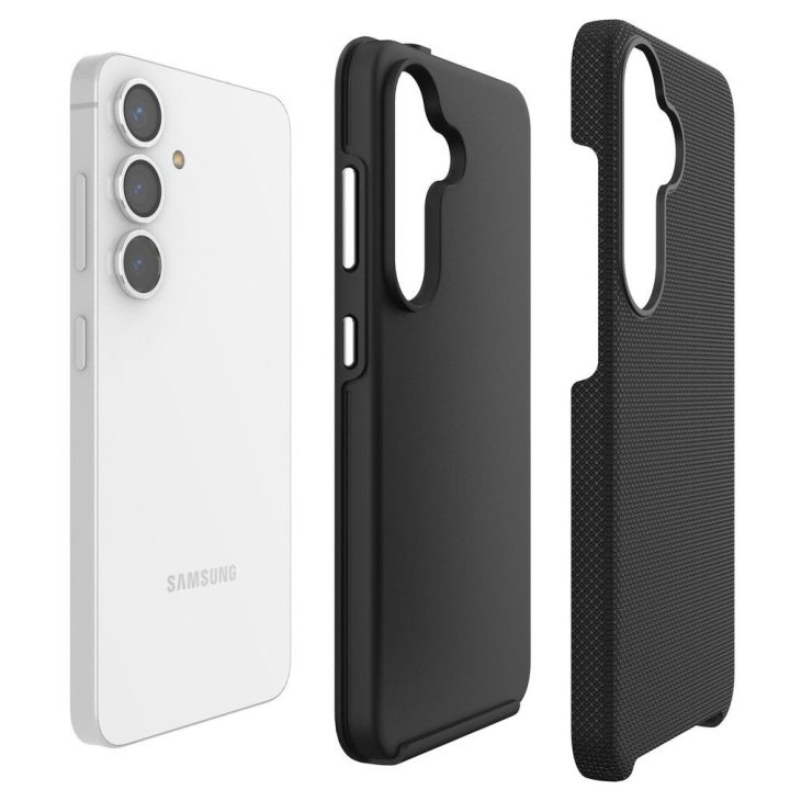 3mk Fortis MagCase Samsung Galaxy S25 dėklas, juodas