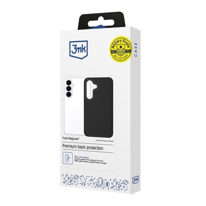 3mk Fortis MagCase dėklas Samsung Galaxy S26, juodas